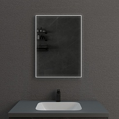 Esbano Зеркало ES-3803 HDB 60x80 черное матовое – фотография-6